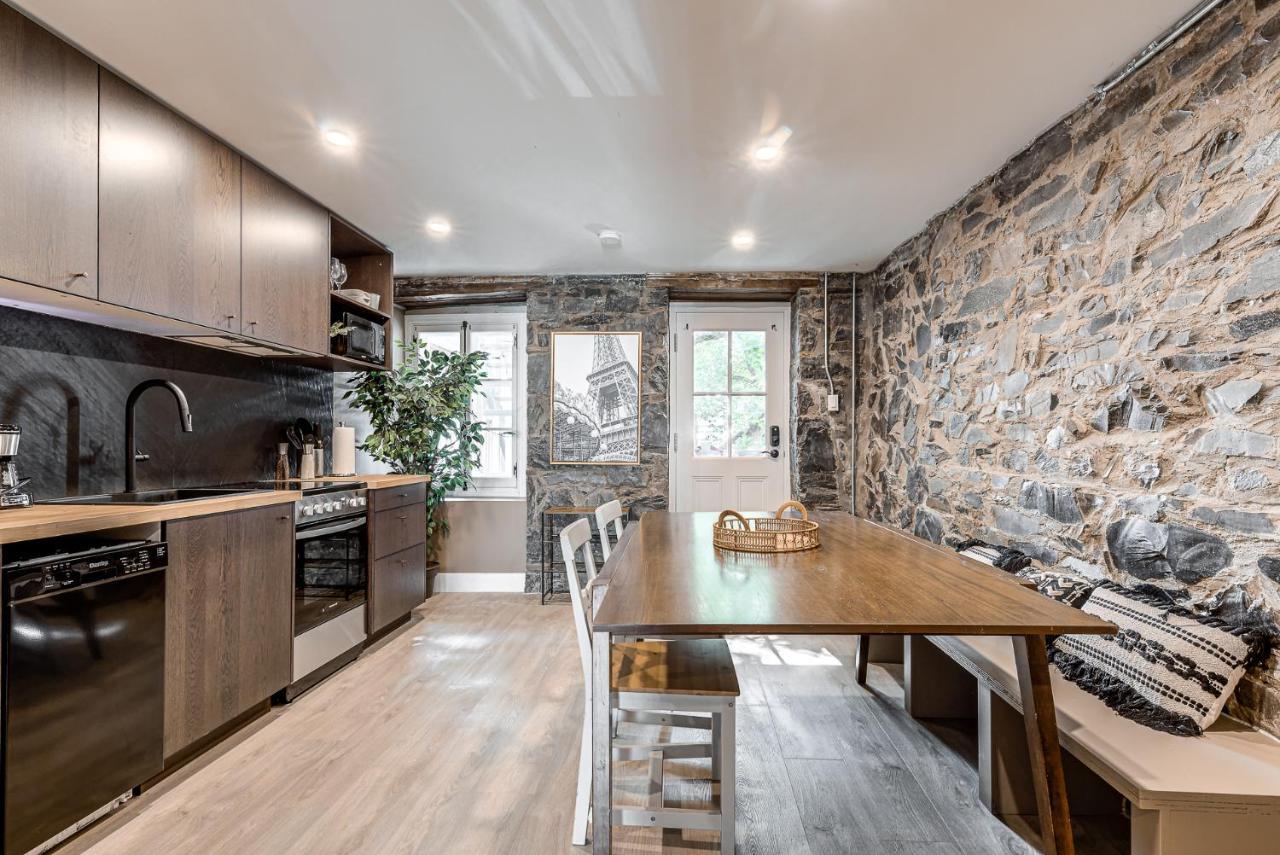 North House - Beautiful Vieux 2 Bedroom Apt Québec Eksteriør billede